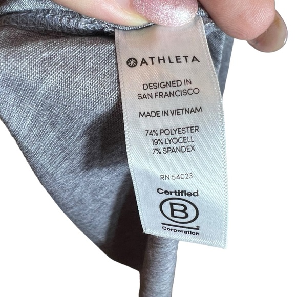 Athleta Essence Relaxed High Low Tank, XXS - Picture 5 of 6